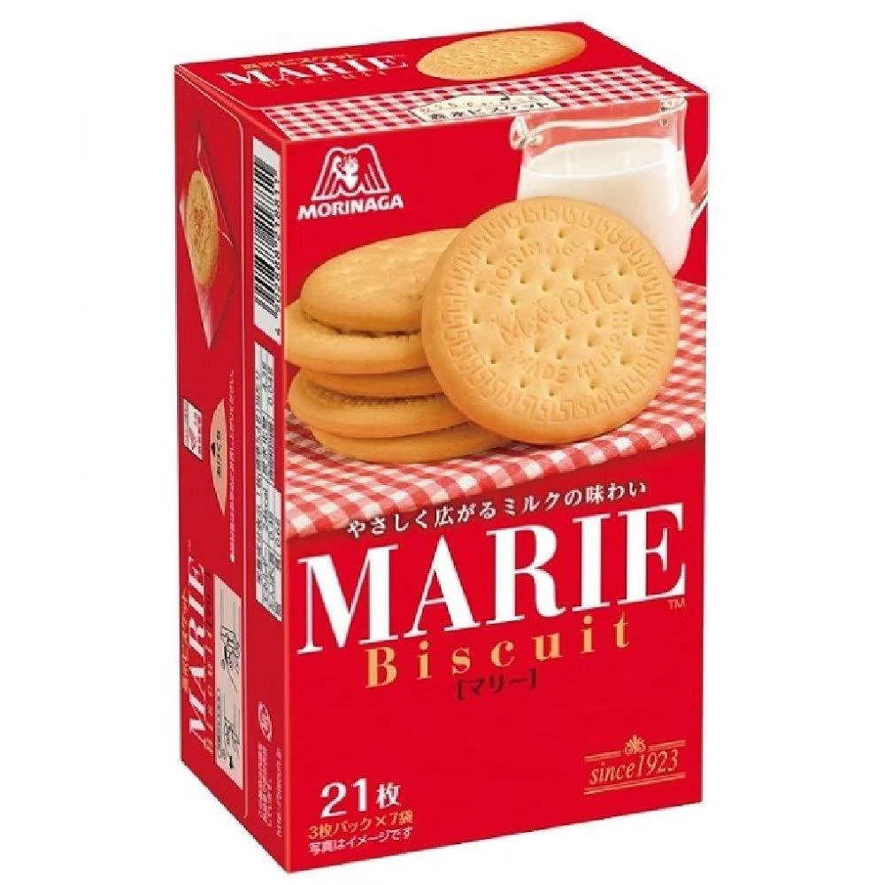 Morinaga Marie Biscuit Japanese Marie Cookies 21 Pieces - Image 3