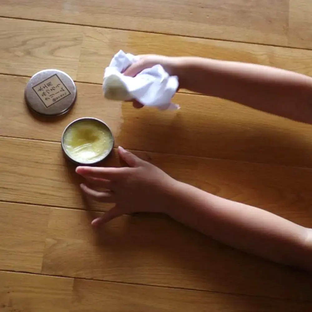 Natural Beeswax Wood Finish Non-Toxic Beeswax Cream 10g - Image 2