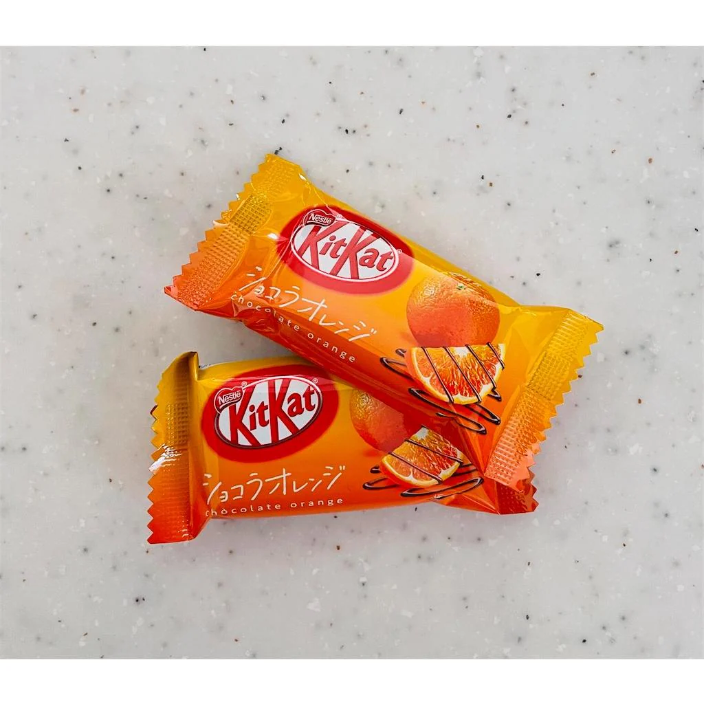 Nestlé Japanese Kit Kat Chocolate Orange Flavor 9 Bars - Image 2