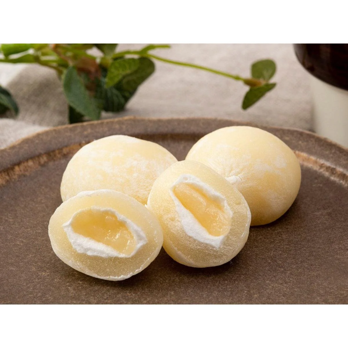 Nihonbashi Japanese Milk Mochi Snack Fujiya Milky Flavor 105g (Pack of 3) - Image 2