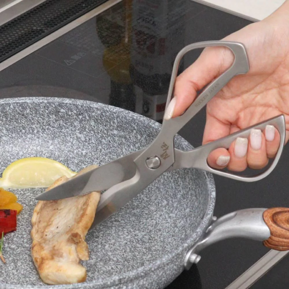 Nikken All Stainless Kitchen Shears Detachable Dishwasher Safe 216mm - Image 2