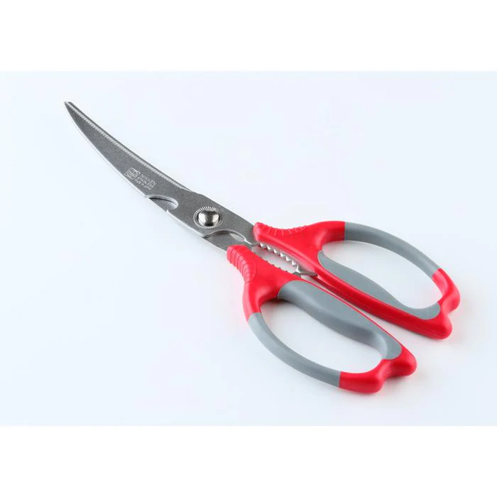 Nikken Multifunctional Serrated Kitchen Scissors Soft Grip Handle 100mm - Image 3