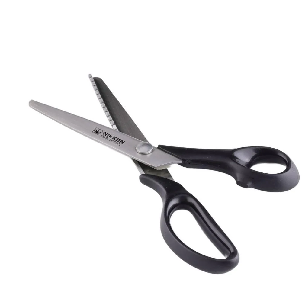 Nikken Pinking Shears Zigzag Edge Fabric Scissors 215mm - Image 3