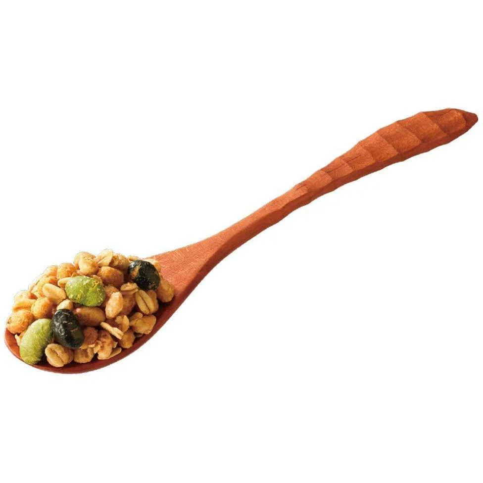 Nissin Gorogura Black Soybeans Granola Kuromitsu Kinako Flavor 320g - Image 3