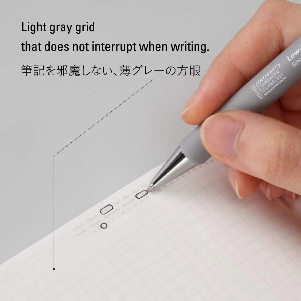 Nitto Stalogy A5 Editor's Series 365 Days Notebook (Grid Paper Notebook) - Image 4