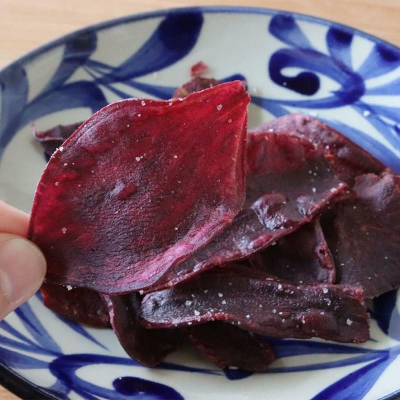 Okinawan Purple Sweet Potato Chips Healthy Snack 75g - Image 2