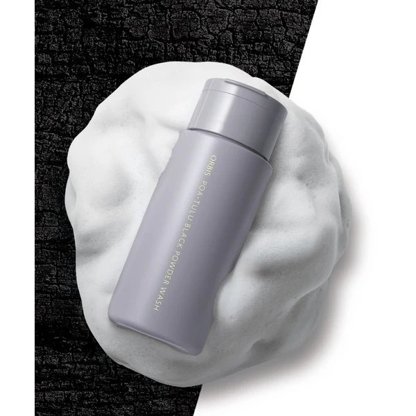 Orbis POA-TULU Foaming Black Powder Face Wash for Blackheads 50g - Image 4