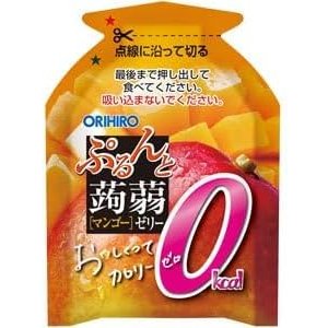 Orihiro 0 Calorie Bite Sized Fruit Konjac Jelly Assortment 432g - Image 5