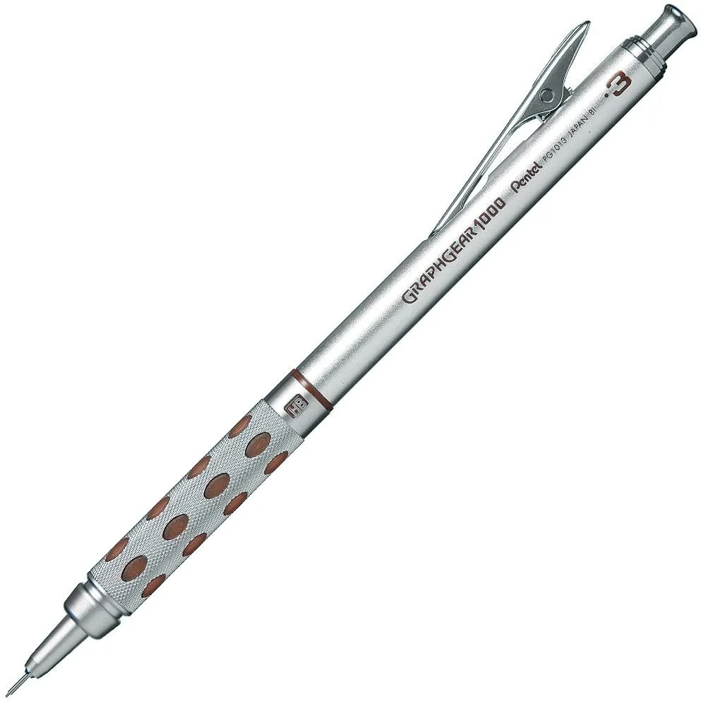 Pentel GraphGear 1000 Mechanical Pencil Comfortable & Ergonomic - Image 6