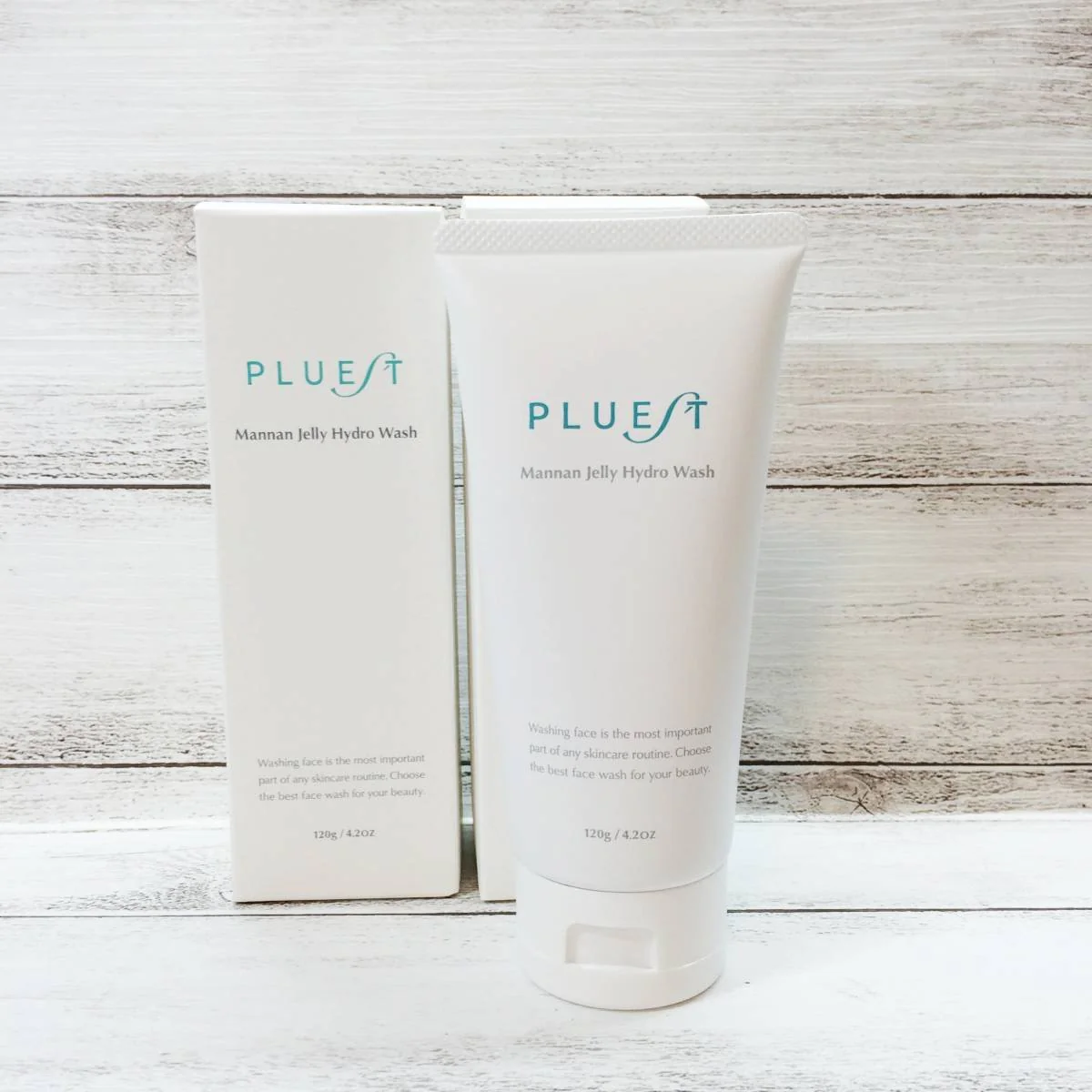 Pluest Mannan Jelly Hydro Face Wash Gentle Exfoliating Cleanser 120g - Image 4