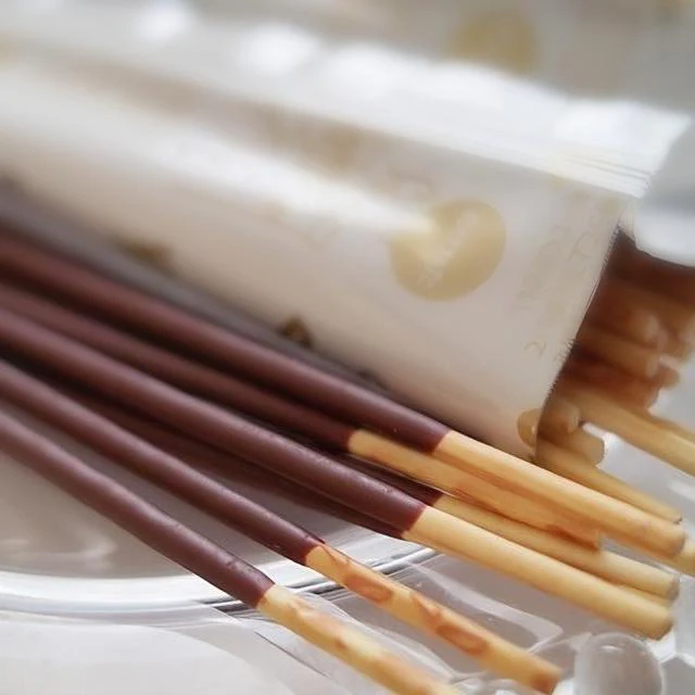 Pocky Gokuboso Thin Fine Chocolate Covered Biscuit Sticks (Pack of 3) - Image 3