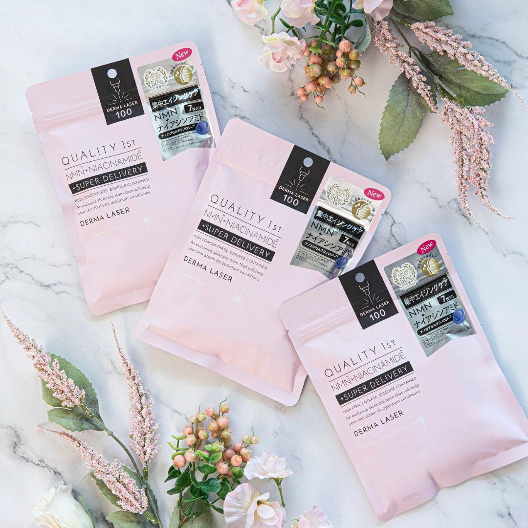 Quality 1st Derma Laser Super NMN Softening Antiaging Mask 7 Sheets - Image 4