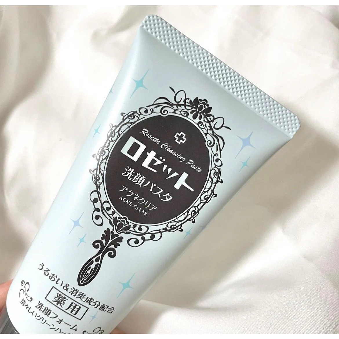 Rosette Cleansing Paste Acne Clear Foam Cleanser 120g - Image 5