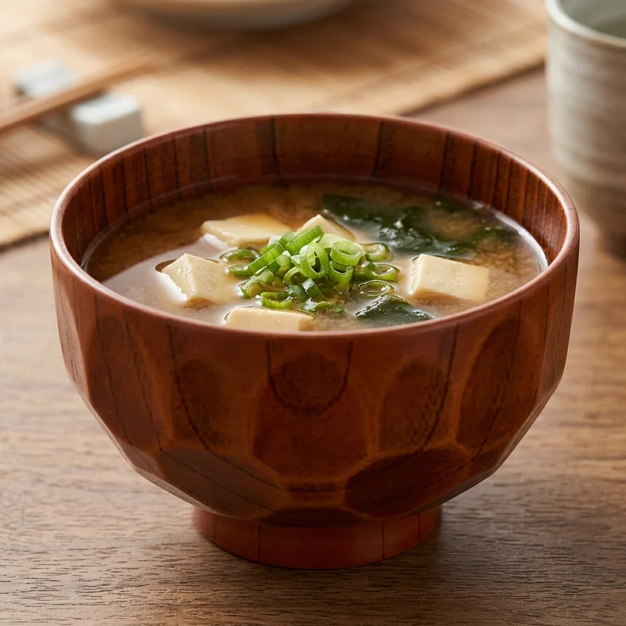Rustic Traditional Miso Soup Bowl Tortoise Shell Pattern 350ml - Image 2