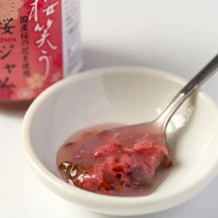 Sakura Cherry Blossom Jam Sweet & Salty Floral Spring Spread 130g - Image 3