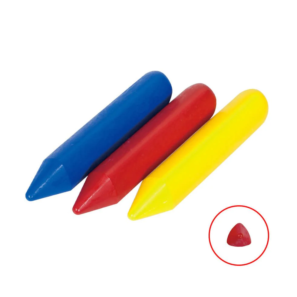 Sakura Color Craypas Triangle Coupy Pencil Easy-Grip Oil Pastels 12 Color Set - Image 4