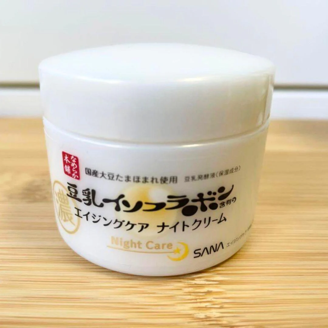 Sana Nameraka Honpo Wrinkle Night Cream Anti-Aging Face Cream 50g - Image 3