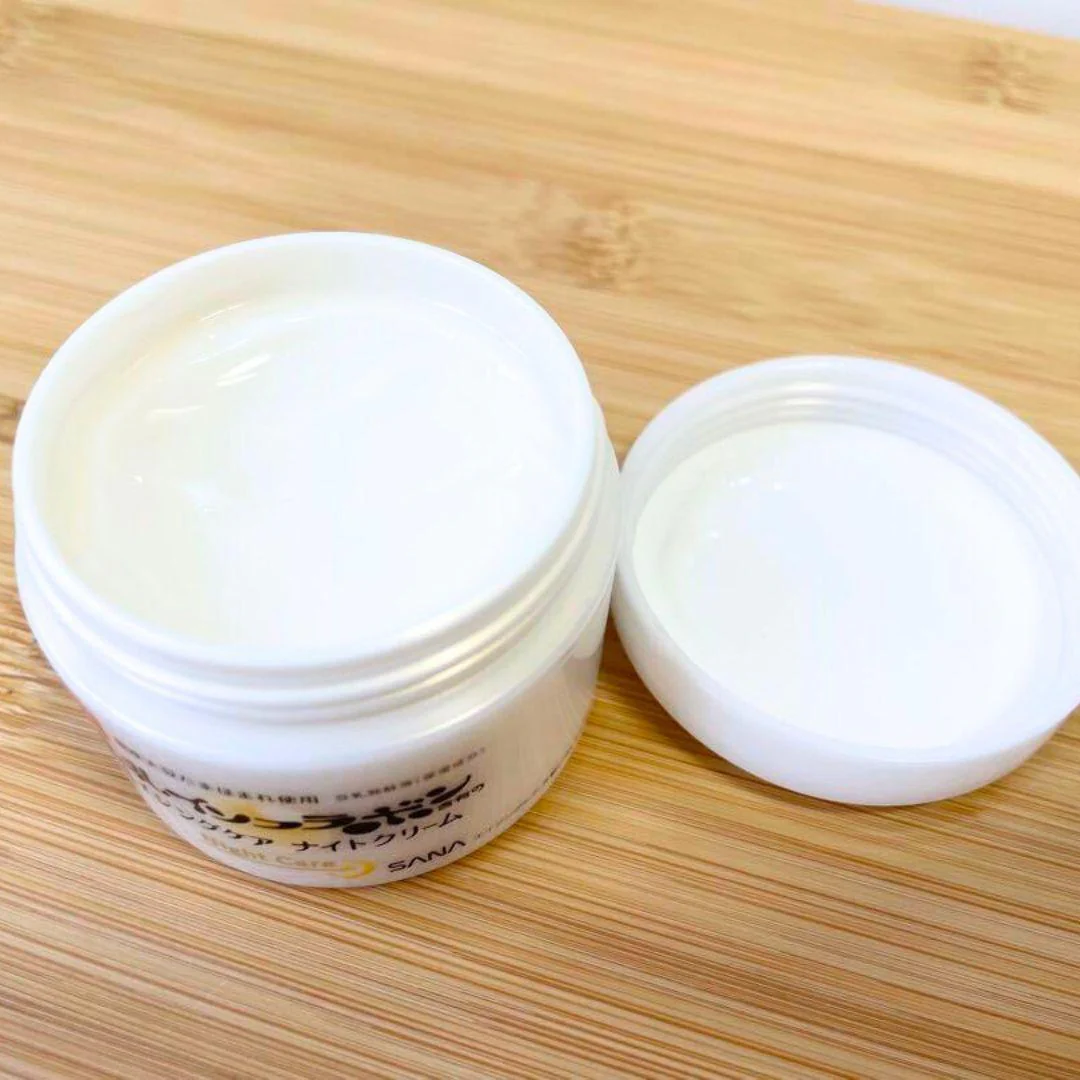 Sana Nameraka Honpo Wrinkle Night Cream Anti-Aging Face Cream 50g - Image 4
