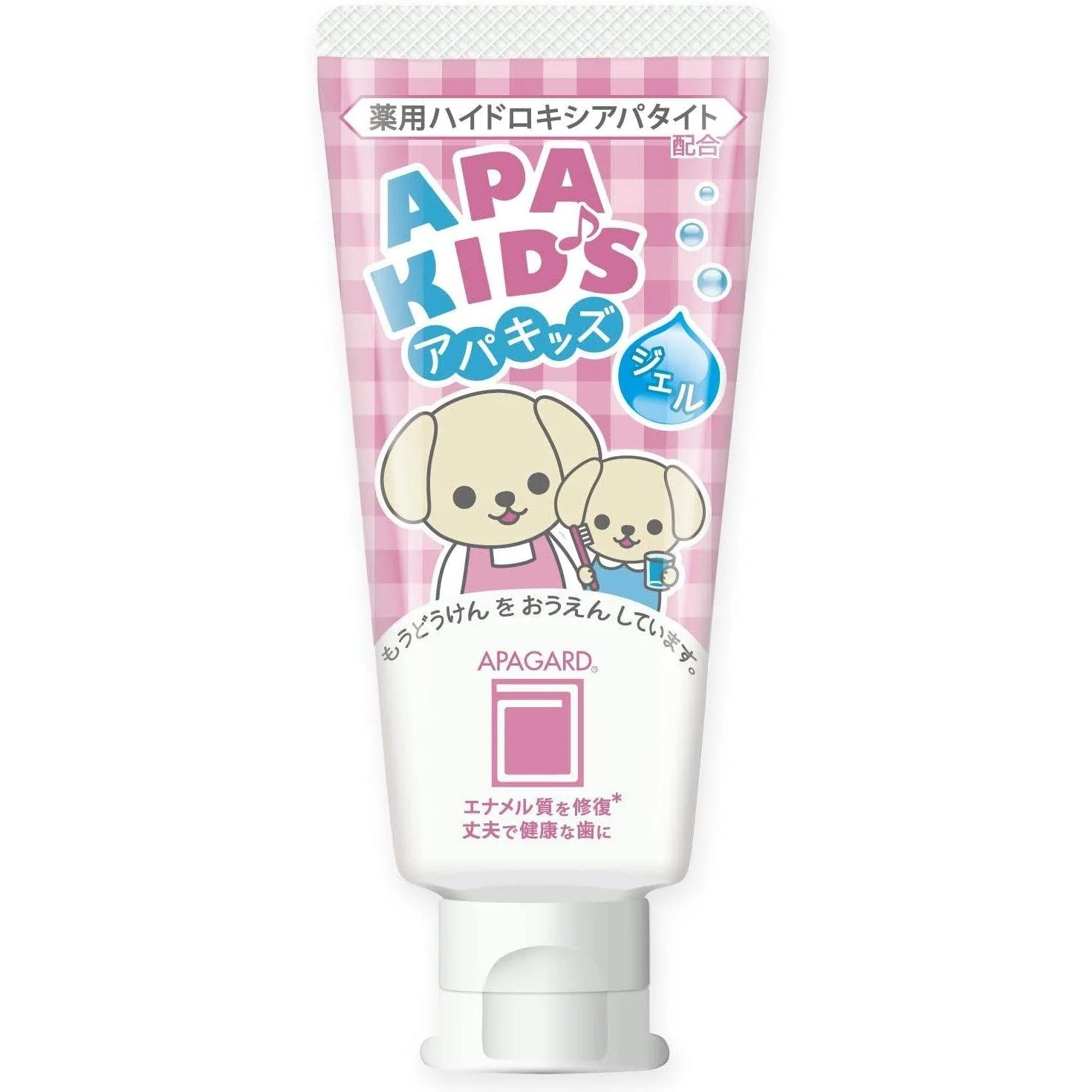 Apagard Apakid's Kids Toothpaste Strawberry Flavor 60g - Image 2