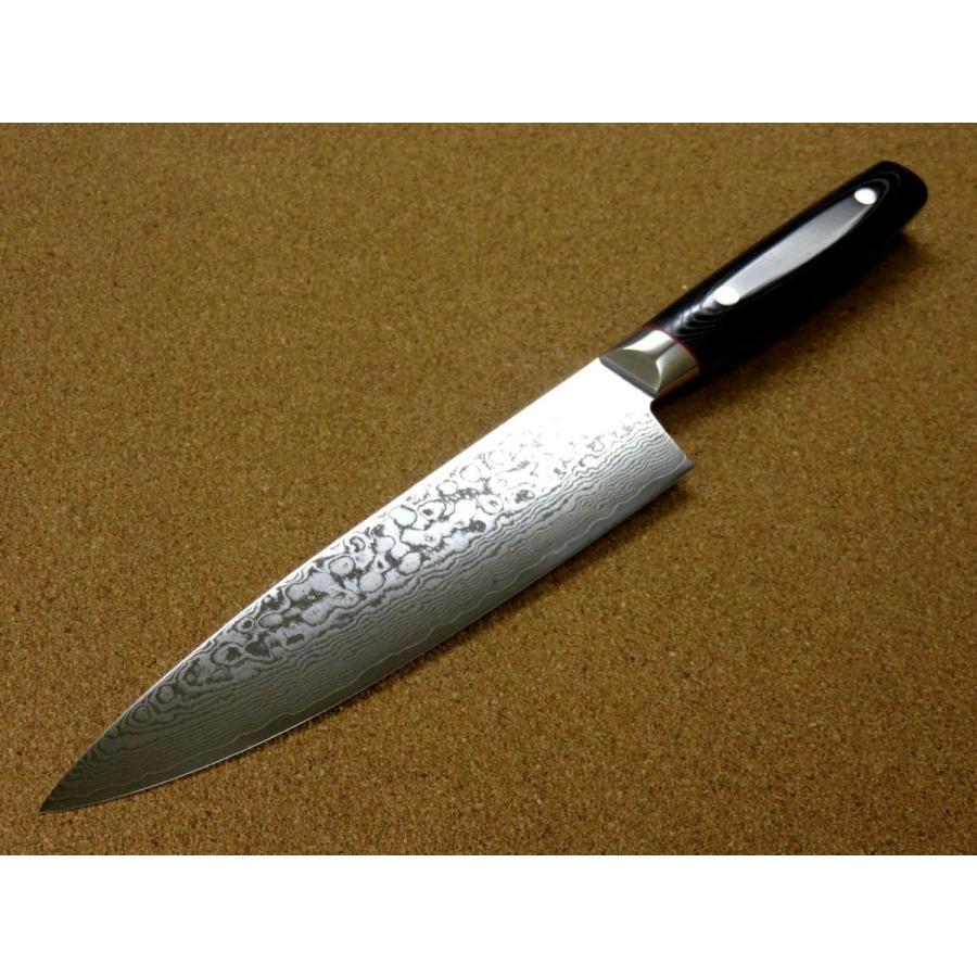 Seki Kanetsugu Saiun 33-Layer Damascus Steel Gyuto Chef's Knife 200mm - Image 4