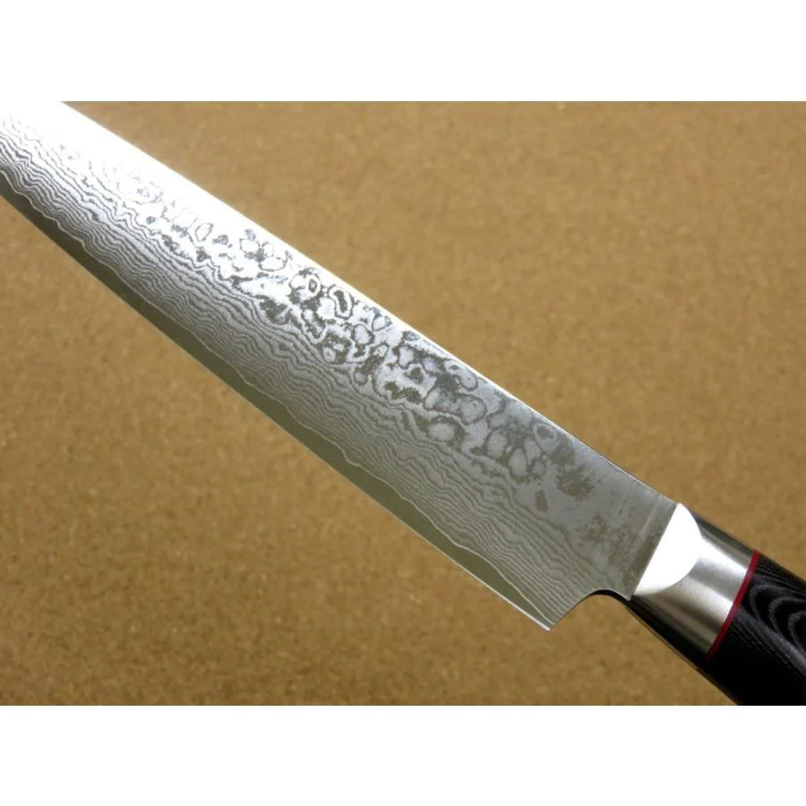 Seki Kanetsugu Saiun 33-Layer Damascus Steel Slicing Knife 210mm - Image 2