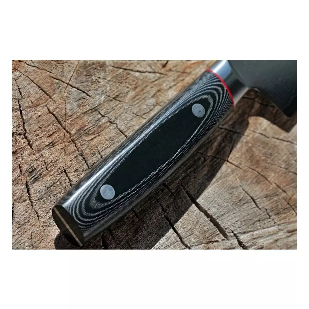 Seki Kanetsugu Saiun 33-Layer Damascus Steel Utility Knife 150mm - Image 3