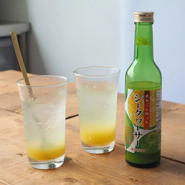 Shikuwasa Juice 100% Whole Squeezed Okinawa Citrus Lime Juice 300ml - Image 3