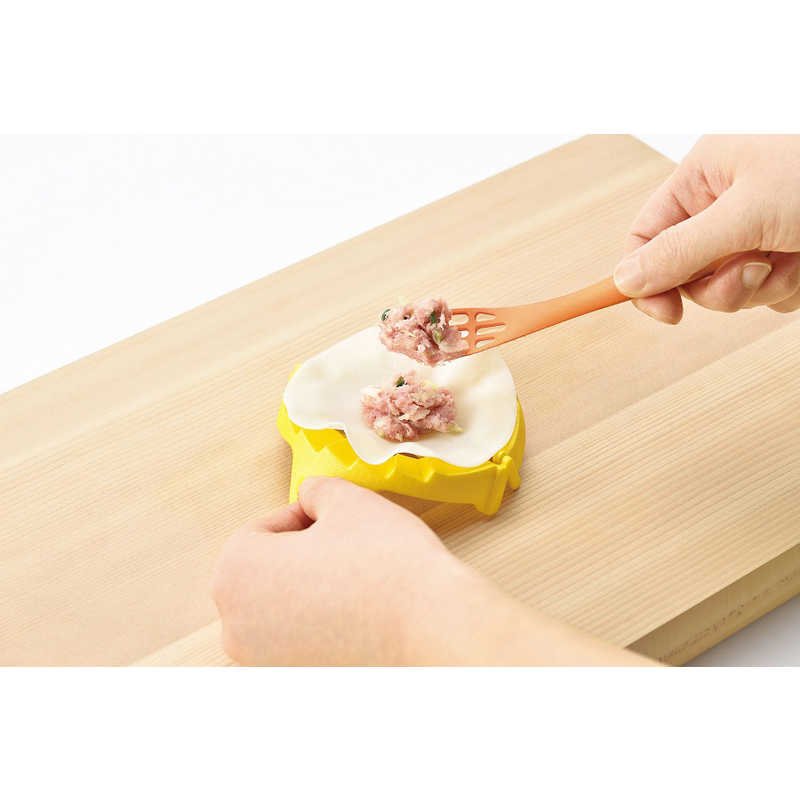 Shimomura Gyoza Shaping Mold Set (Japanese Dumplings Maker Kit) - Image 3
