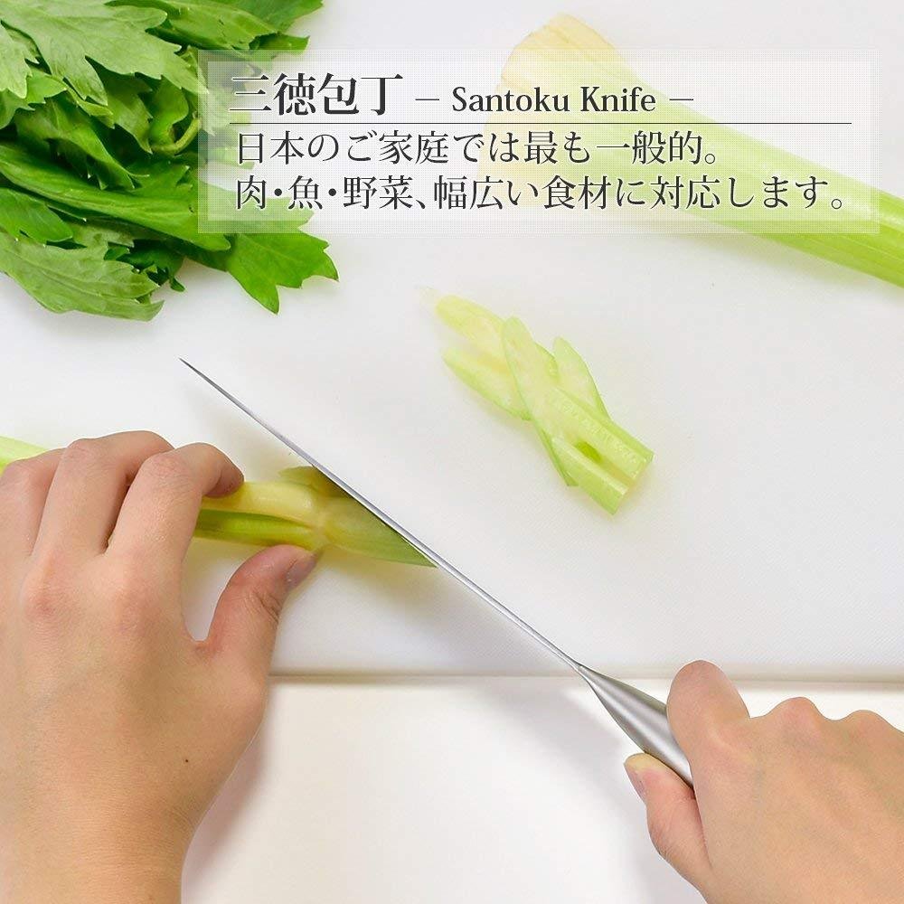 Shimomura Verdun Santoku Knife Chef Kitchen Knife 165mm OVD-11 - Image 2