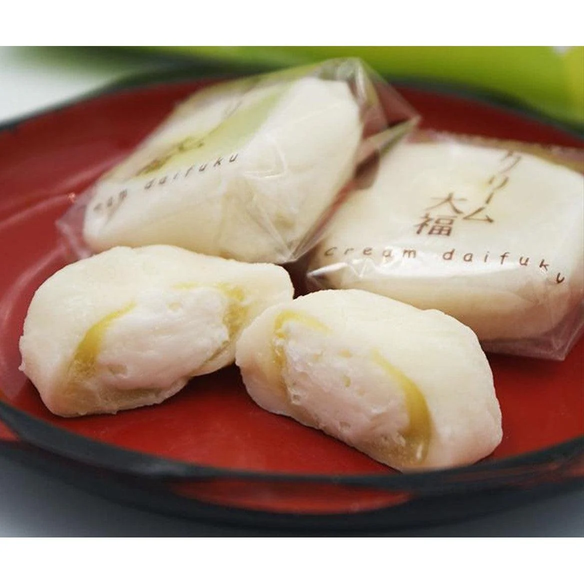 Shinshu Shine Muscat Cream Filled Daifuku Mochi 9 Pieces - Image 3