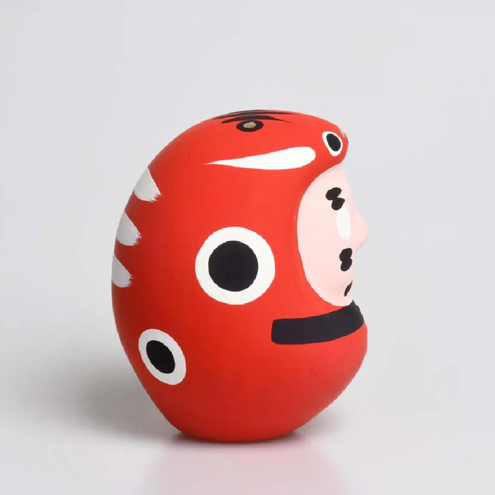 Shirakawa Daruma Red Beko Daruma Doll Good Luck Charm 8.5cm - Image 3