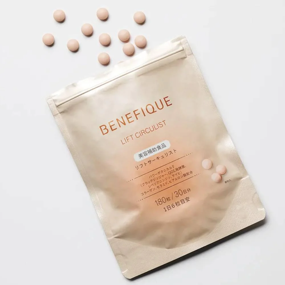 Benefique Lift Circulist Beauty Supplement 180 Tablets (for 30 Days) - Image 2