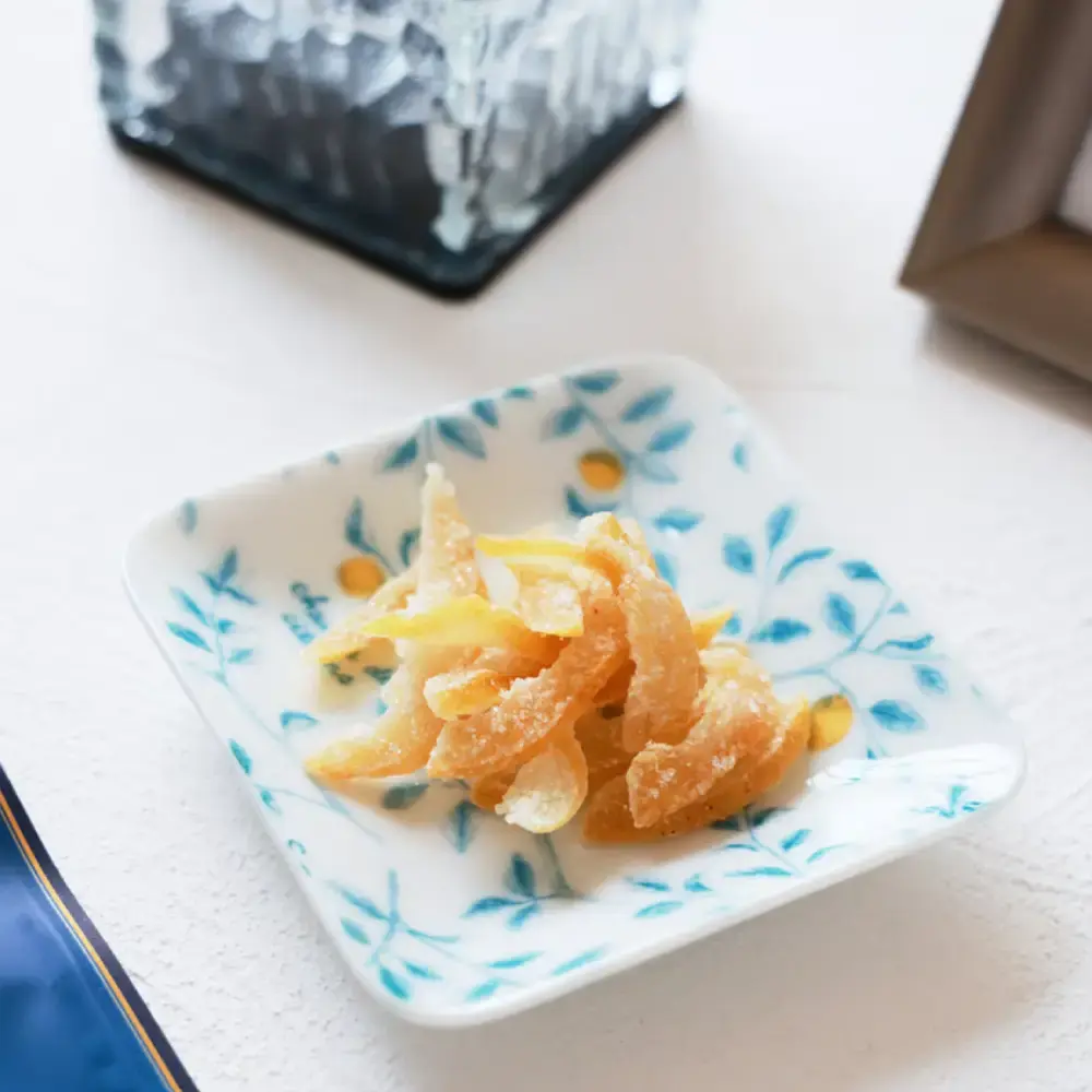 Sokan Dried Candied Setouchi Lemon Peel Additive-Free 18g (Pack of 6) - Image 2