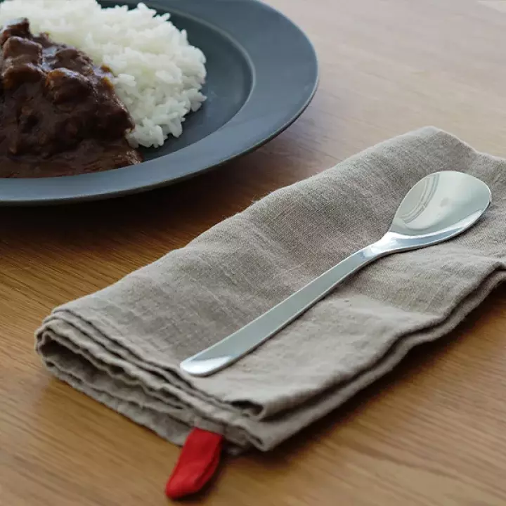 Sori Yanagi Curry Spoon Stainless Steel Spoon For Curry Dishes 183mm - Image 4