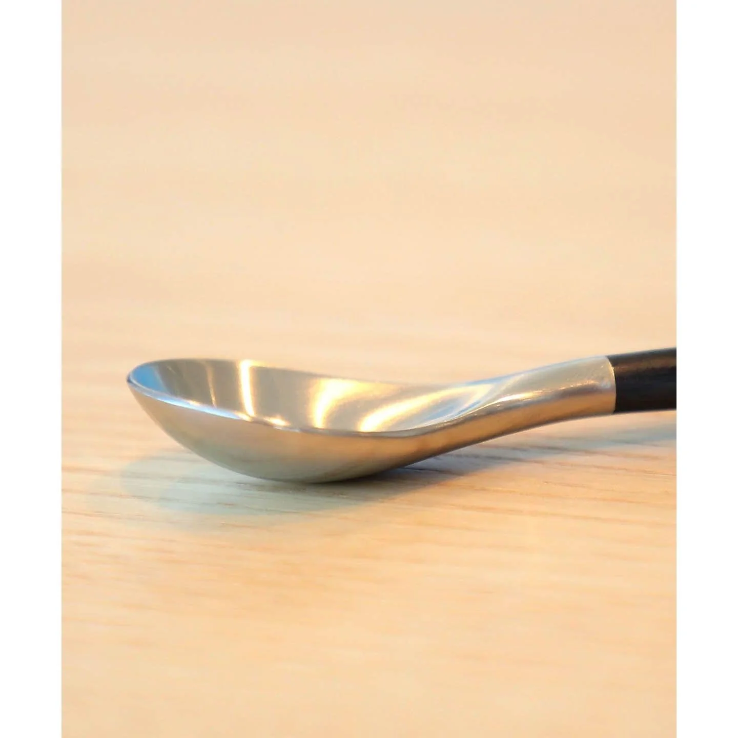 Sori Yanagi Designer Coffee Spoon Birch Wood Handle 121mm - Image 6