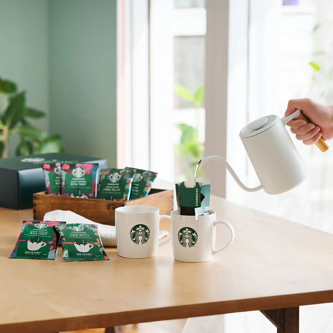 Starbucks Japan Origami Drip Coffee Bags & Mugs Gift Set - Image 2