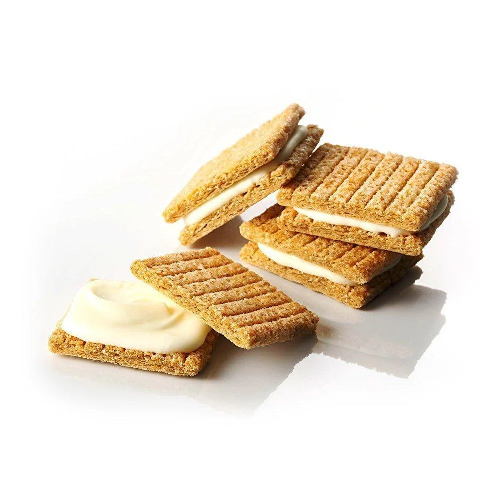 Sugar Butter Sand Tree Cookies Sandwich Biscuit with White Chocolate 14 Pieces - Image 4