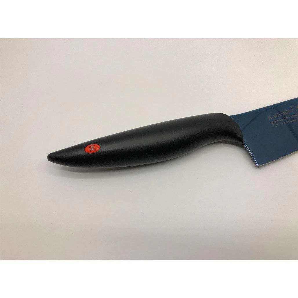 Sumikama Kasumi Titanium Kitchen Knife Blue 200mm - Image 3