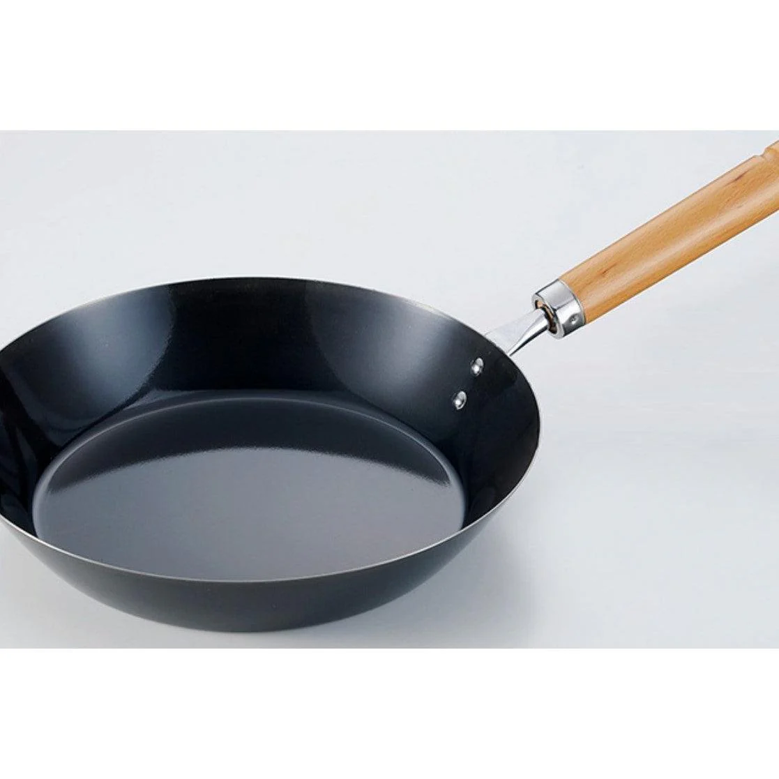 Summit Tetsunaberyu Japanese Iron Pan Even Heat Retention 28cm - Image 5