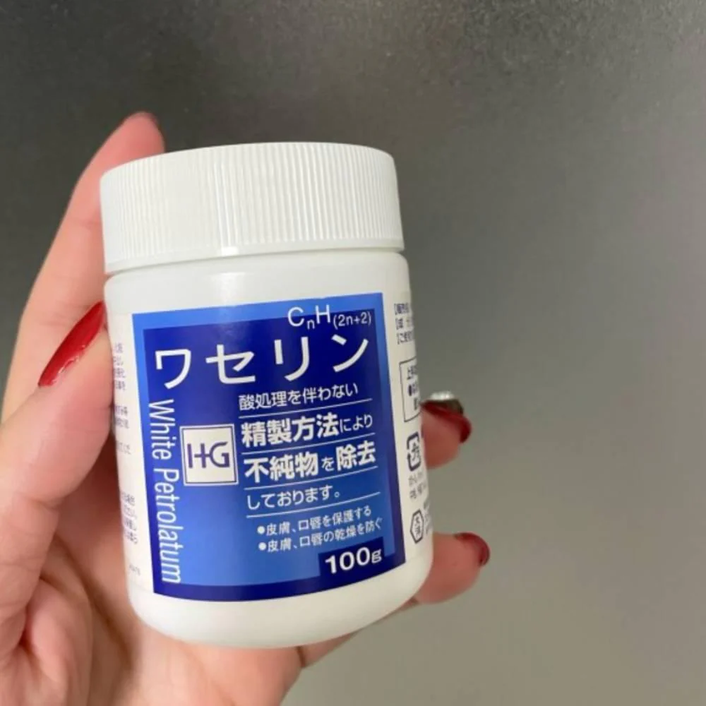 Taiyo Vaseline HG Pure White Petroleum Jelly Dry Skin Balm 100g - Image 6