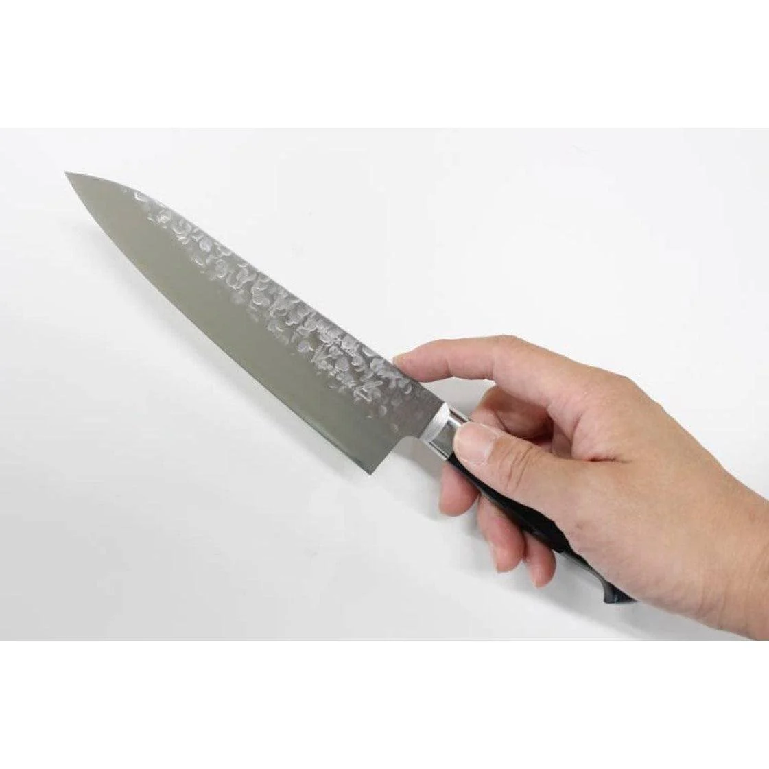 Takamura Hamono VG10 Stainless Steel Hammered Gyuto Knife 180mm - Image 3