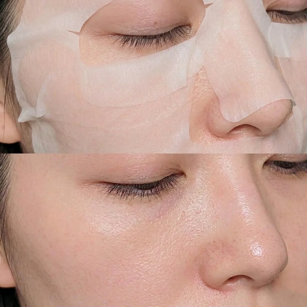Transino Brightening Facial Mask Intensive Care 4 Sheets - Image 2