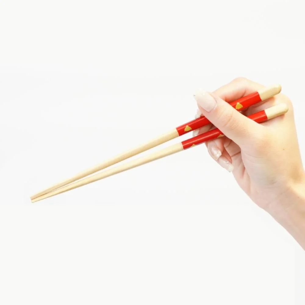 Truly Non-Slip Chopsticks Dishwasher Safe Red Chidori Bird 21cm - Image 2