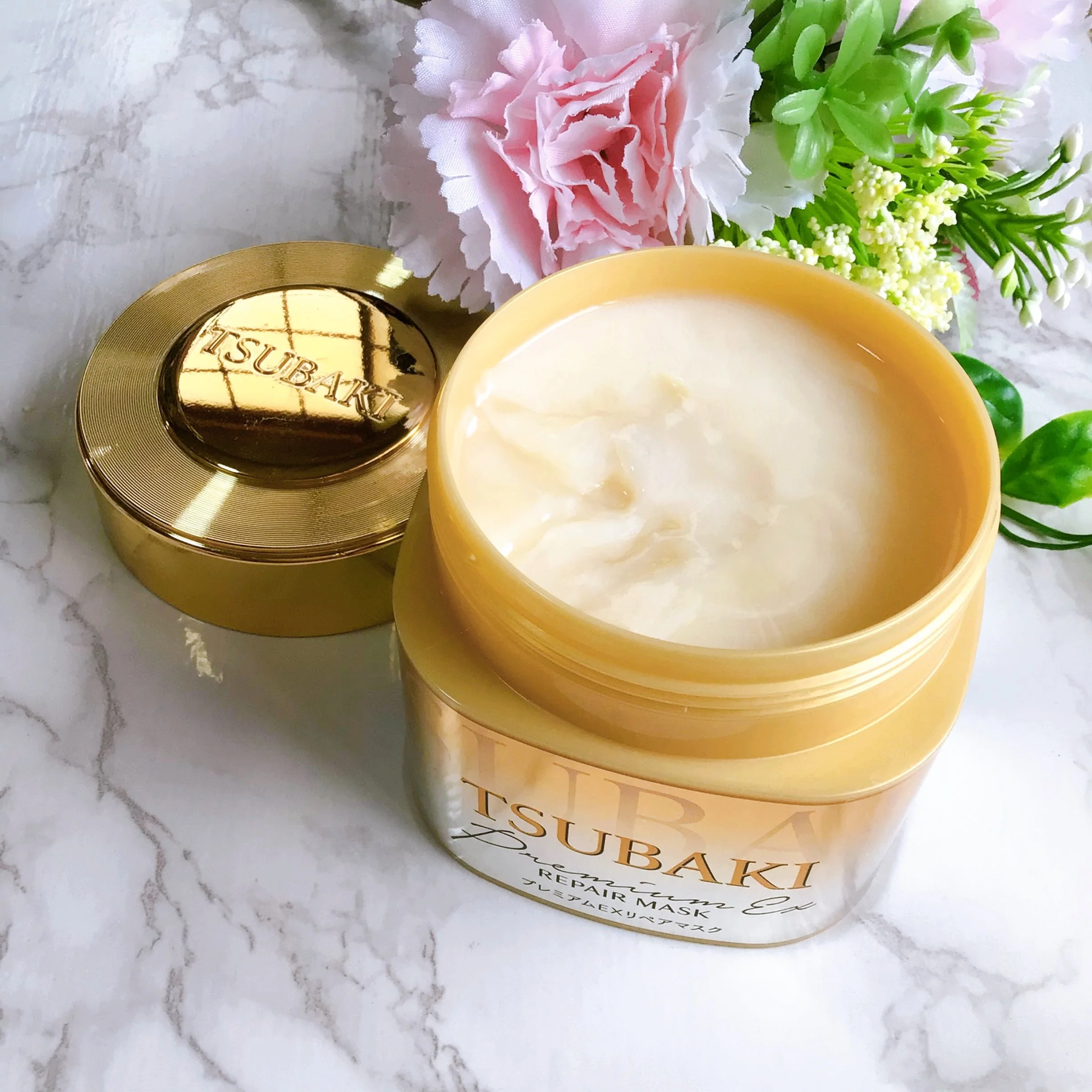 Tsubaki Hair Mask Premium Repair Mask For Damaged Hair 180g - Image 9