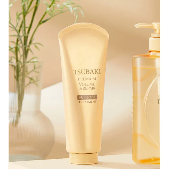 Tsubaki Hair Pack Premium Volume & Repair Camellia Hair Pack 160g - Image 3