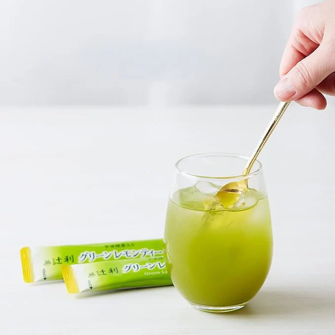Tsujiri Uji Matcha Green Tea With Lemon Powder Packets 5 Count - Image 2
