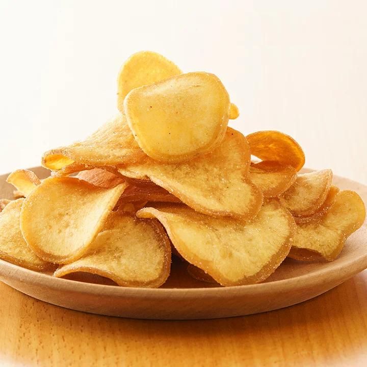 UHA Mikakuto Osatsudoki Salted Butter Sweet Potato Chips 65g (Pack of 3) - Image 2