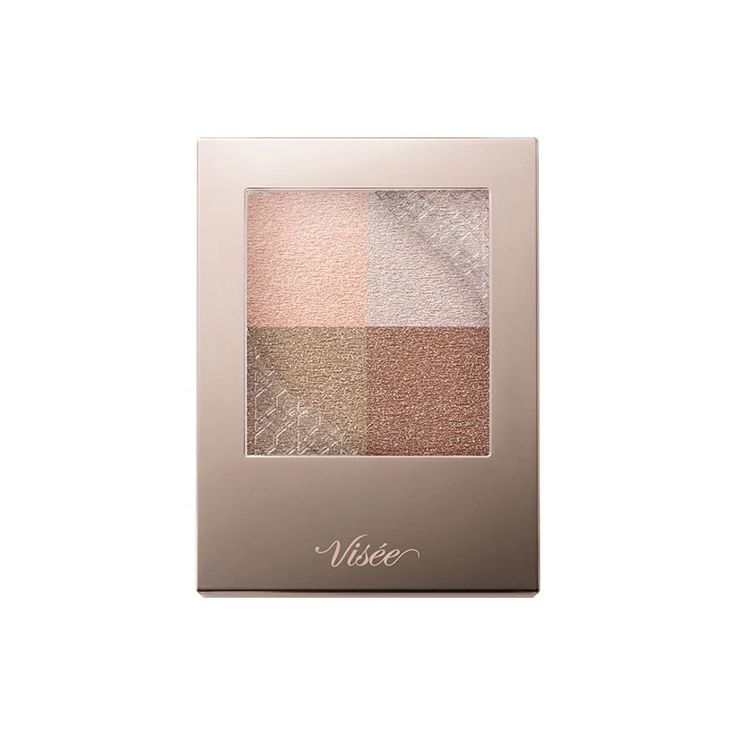 Visee Nuance Dewy Creator Glossy Four Color Eyeshadow Palette 5g - Image 9