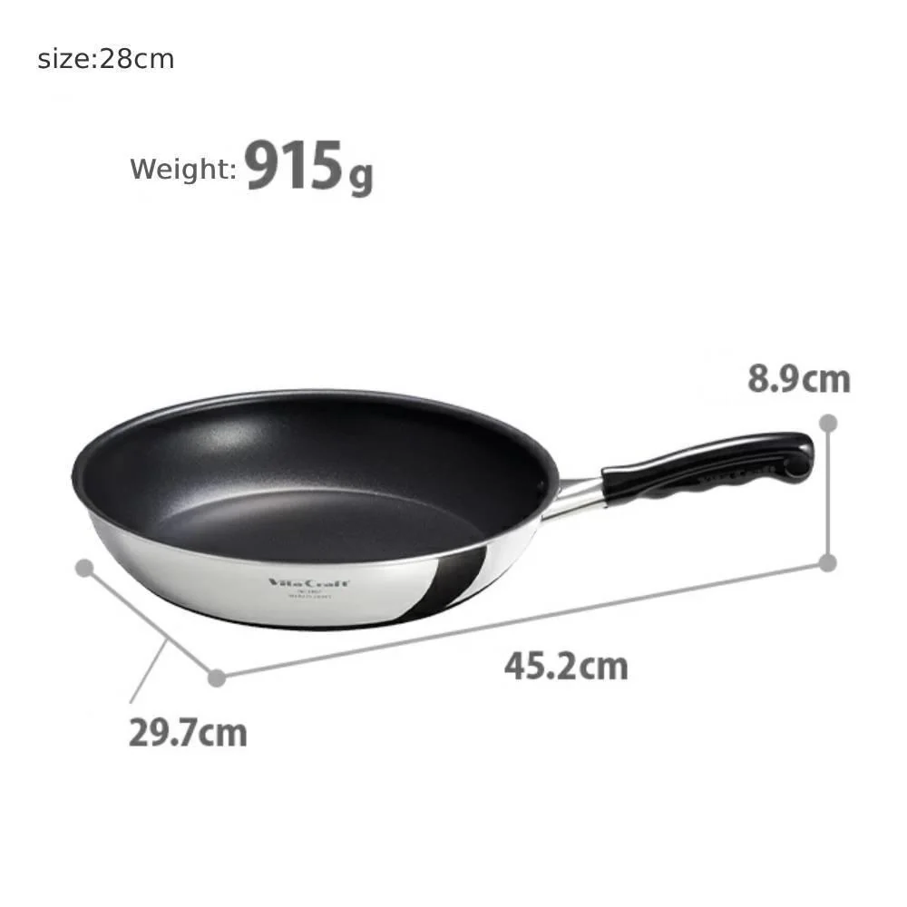 Vita Craft Carpenter Lightweight PFOA-Free Frying Pan - Image 13