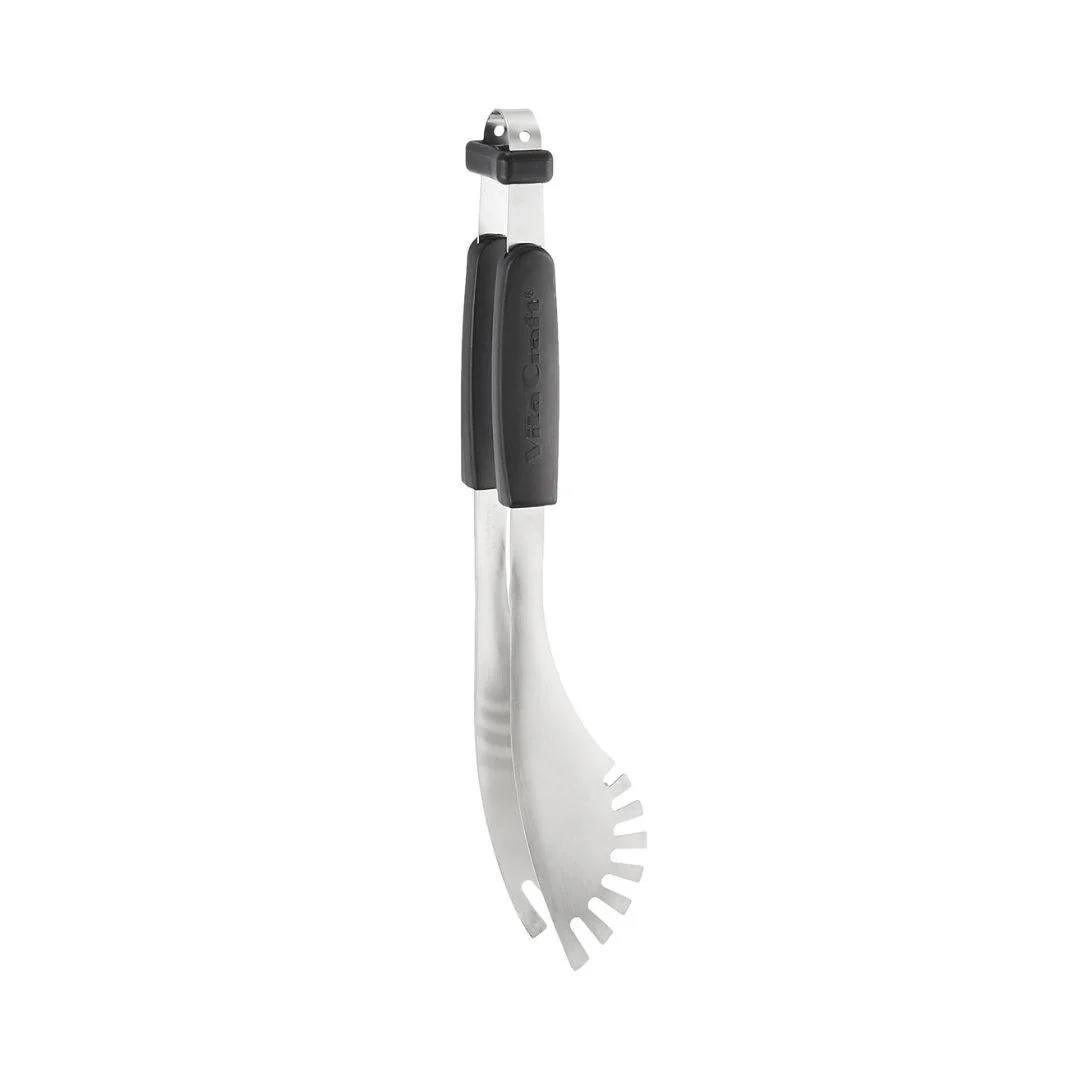 Vita Craft Stainless Steel Tongs With Non Slip Resin Handle 27cm